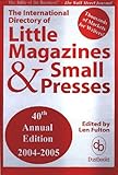 Image de The International Directory of Little Magazines and Small Presses, 40th Edition (2005)