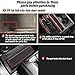 Custom Fit Cup Holder,Ford F150 Cup Holder Mat Non-Slip Interior Door Cup Arm Box Storage Mat,Arm, Box, Door and Center Console Liner Accessories for Ford F150 2015 2016 2017 2018 29 PC-Set (Red Trim)