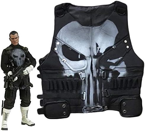 Men's Punisher Frank Castle War Zone - Punisher Vest Season 2 Jon Bernthal Costume