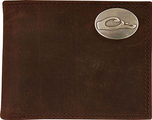 Drake Mens Leather Bifold Wallet