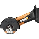 WORX Cordless Mini Cutter, 20V 3-Inch, WX801L.9 | Battery not included, One-Hand Operation for Metal, Tile, Thin Concrete and Plastic, 19,000 RPM, PowerShare