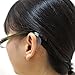 YR Anti-Slip Soft Silicone Ear Grip Hook Retainer Sleeve For Eyeglasses Sunglasses, 8 Pairs, Clear