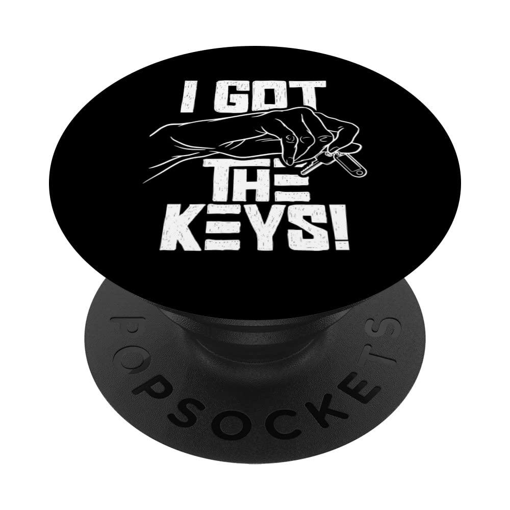 I Got The Keys Homeowner Home Landlord House PopSockets Swappable PopGrip