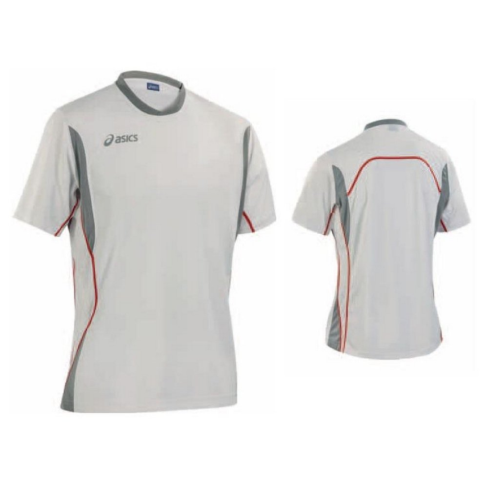 magliette asics grigia