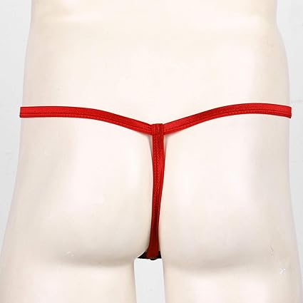 Freebily Herren Strings Thong Tanga G-String Reindeer Bikini Lustig Unterw/&auml;sche Chrismas Weihnachten Kost/&uuml;m Funny Unterhose