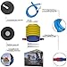 Exercise Ball Clearance Random 55cm / 65cm, Random Black / Blue Color - Fitness Desk Sitting Chair, Pregnancy Ball Anti-Burst, Yoga Workout Pilates Balance Gym Ball w/ Pump, Excersize Swiss Ball