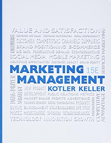 Amazon.com: Marketing Management [RENTAL EDITION]: 9780135887158