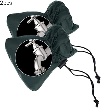 Amazon Com Settencas 2pcs Antifreeze Faucet Cover Winter Outdoor