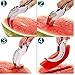 5 Pack Watermelon Windmill Cutter Slicer Kit,Stainless Steel Fruit Melon Baller, Fruit Slicer Carving Knife,Dig Fruit Pulp Scoop Separator and Corer Cutter Knife Tongs