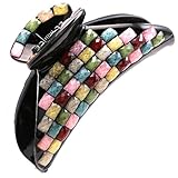 Colorful Acrylic Hair Claw Jaw Pin Butterfly Clip Hair Styling Accessories Gift for Women Teens Girls