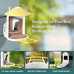 NETVUE Birdfy Lite- Smart Bird Feeder Camera, Bird