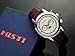 Men's Vintage White Analog Japanese Quartz Movement Dial Leather Band Strap Watches