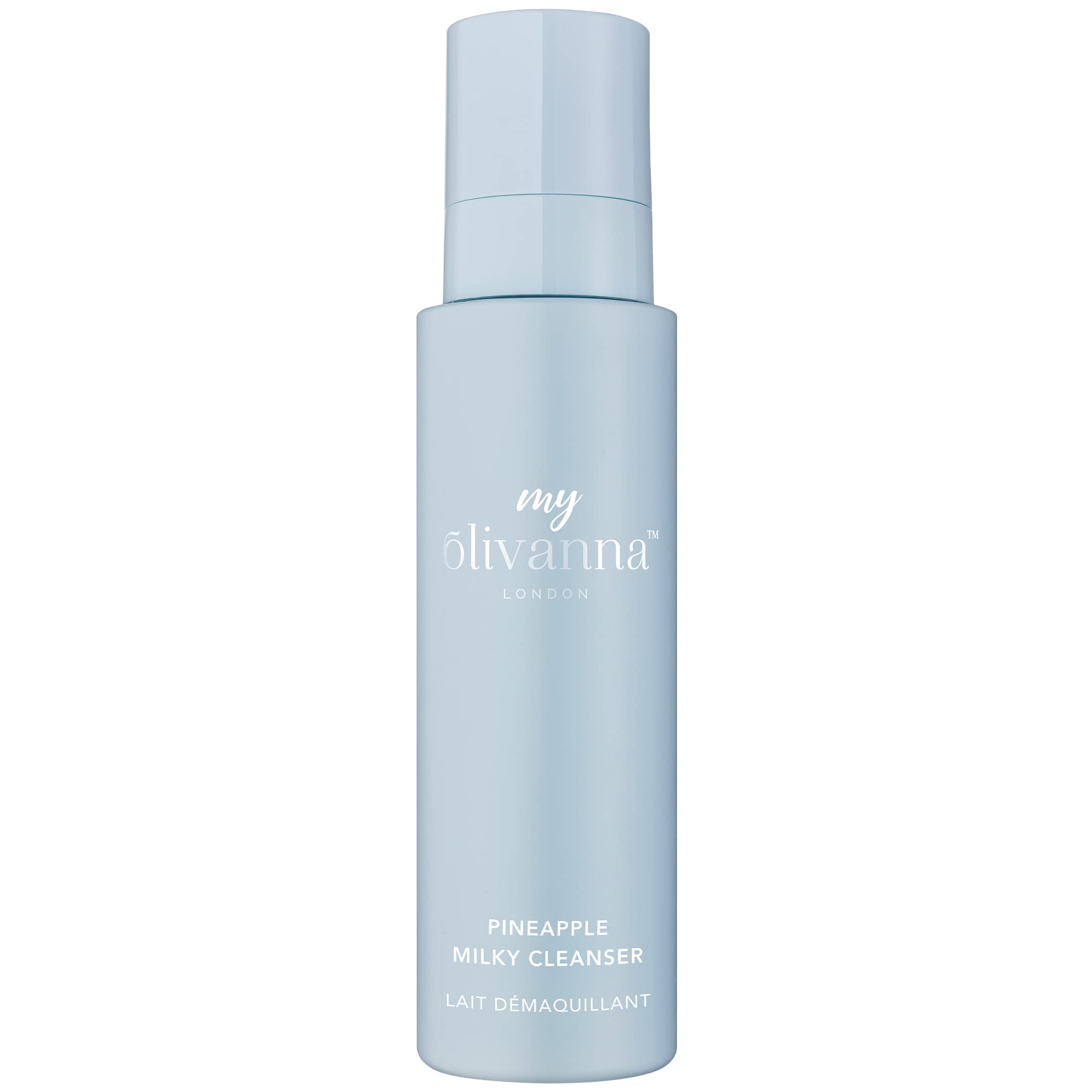 My Olivanna Pineapple Milky Cleanser | Skin Care For Teenage Girls & Boys | Exfoliating Face Wash | Daily Acne Prone Facial Cleanser | Hydrating Face Wash For Oily Skin | Deep Pore Cleanser | Vegan