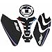 PRO-KODASKIN Real Carbon Gas Cap Fuel Tank Cover Protection Sticker for S1000RR HP4