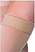 Jobst Relief 30-40 Thigh High Open Toe Beige Stockings with Silicone Band, Medium