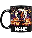 Dachshund Halloween Mug Pumpkin Mug Halloween 11oz