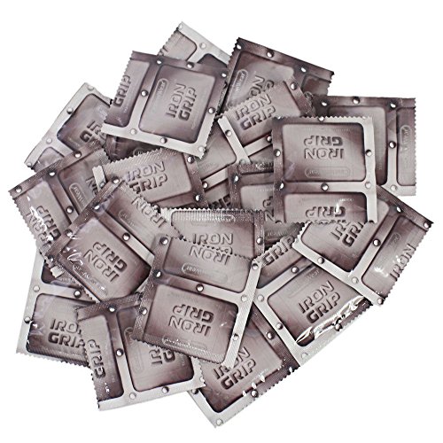 New 20X Caution Wear Iron Grip Snugger Fit Small Condoms