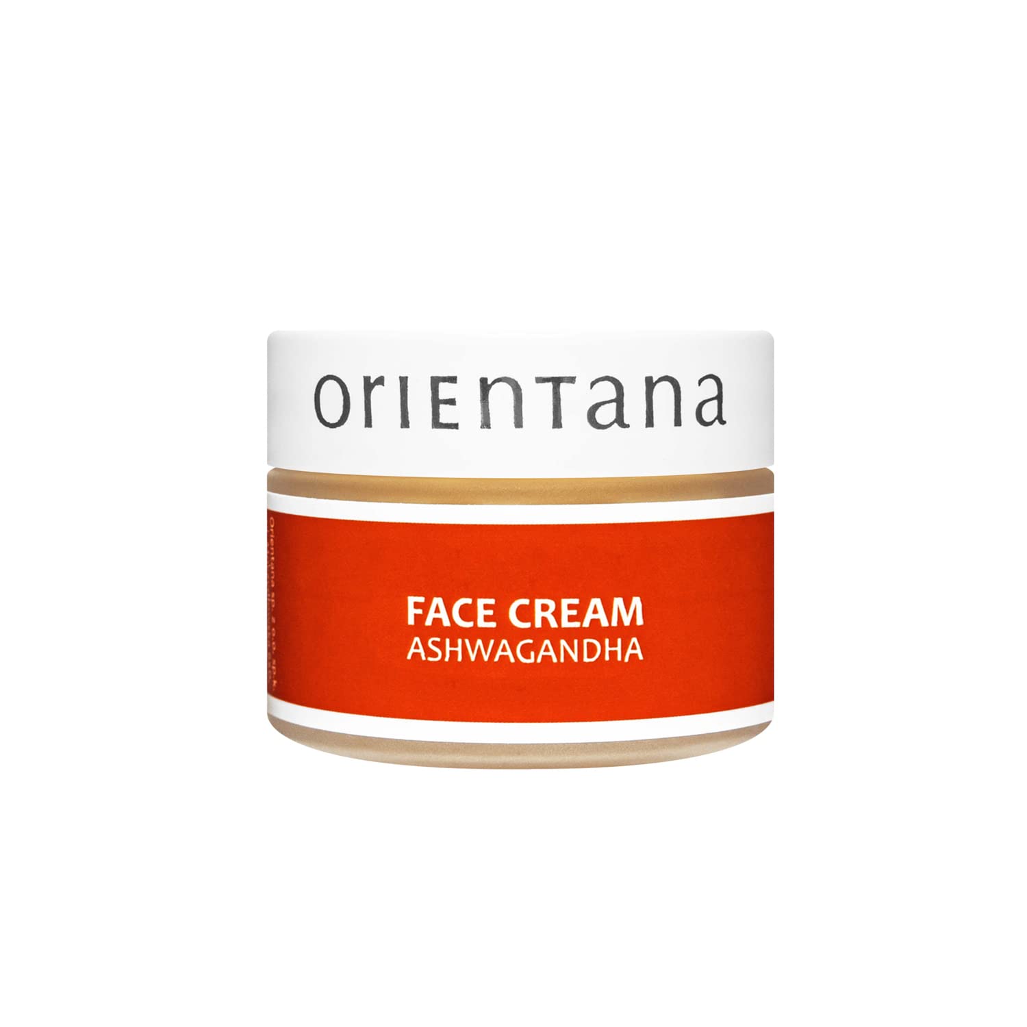 Orientana - Natural Face Cream Ashwagandha (Indian Ginseng) & Shea Butter | Day and Night Vegan Anti Ageing & Wrinkle Moisturiser For Women | Rejuvenating And Nourishing Mature Skin - 40g
