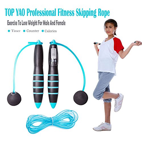 Buy Jump Rope TDGYAO® Dual Use Cordless Digital Skipping Rope Best Training Tool for Workouts