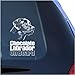 Chocolate Lab Labrador Clear Vinyl Decal Sticker for Window, Retriever Dog Sign Art Print
