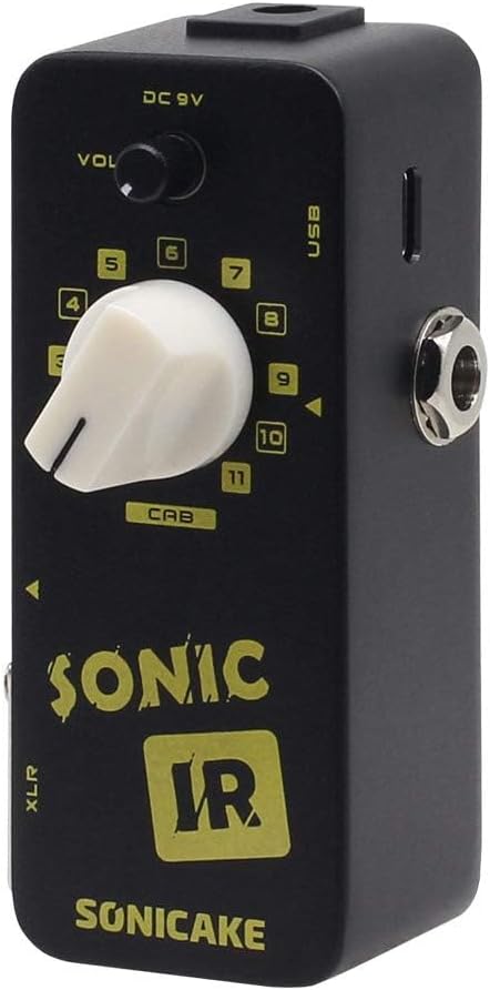 SonicaKE IR Pedal Speaker Cabinet Simulator Impulse Loader 11 IRs