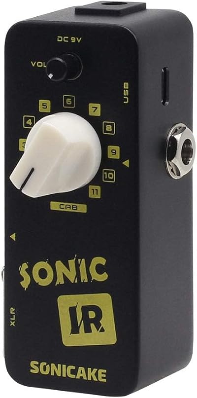 SonicaKE IR Pedal Speaker Cabinet Simulator Impulse Loader 11 IRs