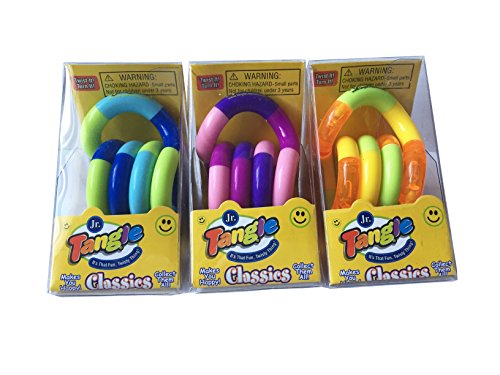 Set of 3! Tangle Jr. Original Fidget Toy