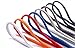 Marketty 20 Pairs Round Shoelace 20 Color 5/16