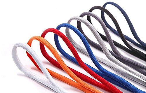 Marketty 20 Pairs 20 Color 5/16" Width Round Shoelace for Sneakers Boots Skateboard Hiking Sport Shoe (20 Random color out of 30） - Thumbnail 5