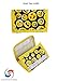 1-Piece of Assorted Emoji Face Velcro Wallet! Great Gift or Party Favor! by M & M Products Online
