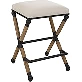 Uttermost Firth - Counter Stool-27.63 Inches Tall and 18.75 Inches Wide