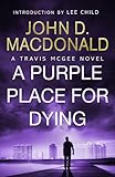 Front cover for the book A Purple Place For Dying by John D. MacDonald