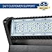 Hyperikon LED Wall Pack Rotatable 40W, 5000K (Crystal White Glow), 5200 lumens, Mounted Base IP65 Outdoor Wall Pack, Waterproof/Dustproof Wall Light, UL-Listed - Great for Overhead Entrance, Courtyard