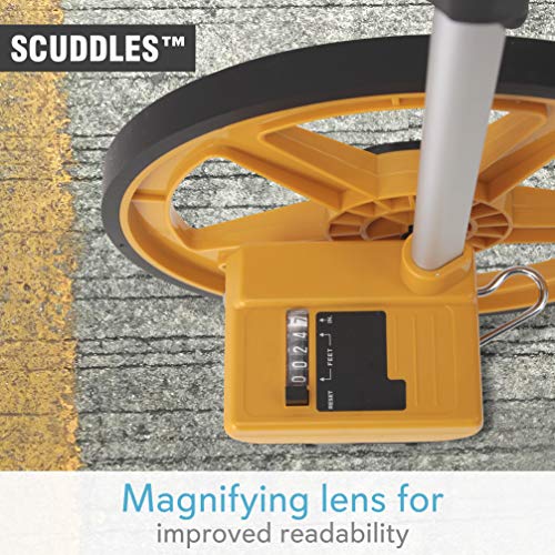 6 Measure+Wheel+Collapsible+Measuring+Yellow