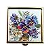 Fancy Pill Box (Blue Square)
