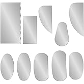10 Pcs Steel Pottery Tools Clay Ribs Stainless Steel Serrated Scraper | Crafts Tool Sculpture Modeling Cutter Scraper Ceramics Sculpting Tools Kits for Sculpting Texturing Artists Modeling Potter