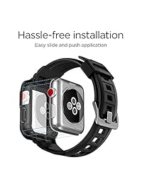 Spigen Rugged Armor Pro - Funda para Apple Watch (1.654 in)