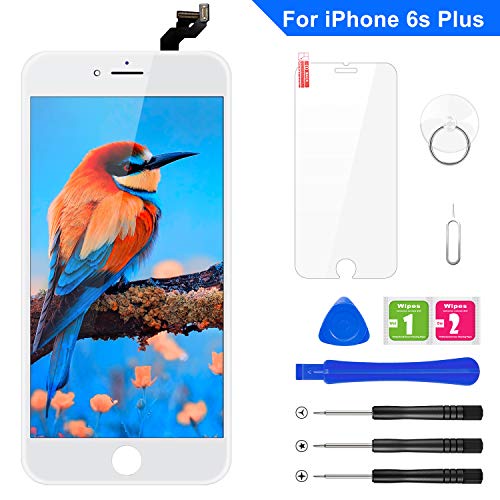 BuTure for iPhone 6S Plus Screen Replacement 5.5" LCD Digitizer Touch Screen Assembly with 3D Touch, Magnetic Repair Tools Kits and Screen Protector (White) - Thumbnail 7