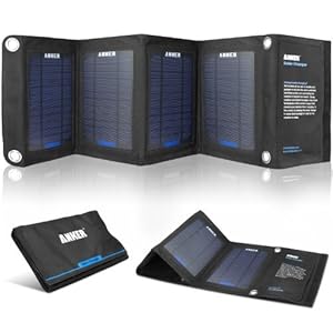 Anker PowerPort Solar (Dual-Port USB Solar Charger) for iPhone 6s / 6 / Plus, iPad Air 2 / mini 3, Galaxy S6 / Edge / Plus and More by Anker