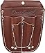 Occidental Leather Work Forged Belt Caddy - 4 Pockets & Tool Holders - Belt Compatibility Up to 2