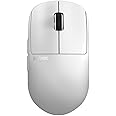 Pulsar Gaming Gears X2H v3 Wireless Gaming Mouse, Ultra Lightweight 1.87 oz (53g), Symmetrical, Optical Switch, 32000 DPI, 750 IPS, XS-1 Sensor, 8k Compatible (Mini, White)