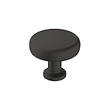 Amerock | Cabinet Knob | Matte Black | 1-1/4 inch