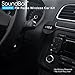 SoundBot SB360FM FM RADIO Wireless Transmitter Receiver Adapter Universal Bluetooth 4.0 Car Kit Music Streaming & HandsFree Talking Dongle 3Port USB Car Charger Bundle +Magnetic Mount No AUX Required