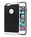 iPhone 6 Plus / iPhone 6S Plus Case, TORUBIA Litchi Stria Anti-Skid Back Dual Layer Drop Protection Shock Absorption Bumper Slim Fit Case for iPhone 6 Plus / iPhone 6S Plus (5.5 inch) - Silver
