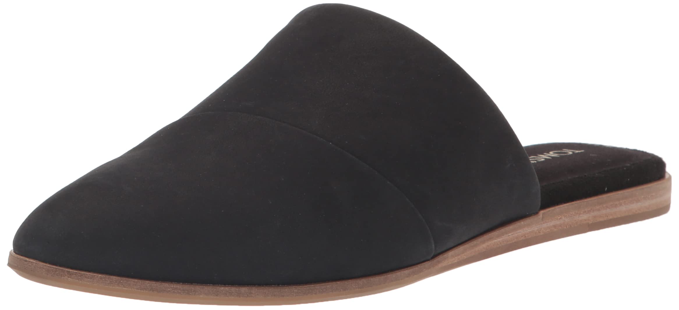 TOMS Women’s Jade Loafer Flat, Black, 7
