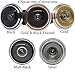 New 290 Degree Peephole Wide Angle Door Viewer in Black