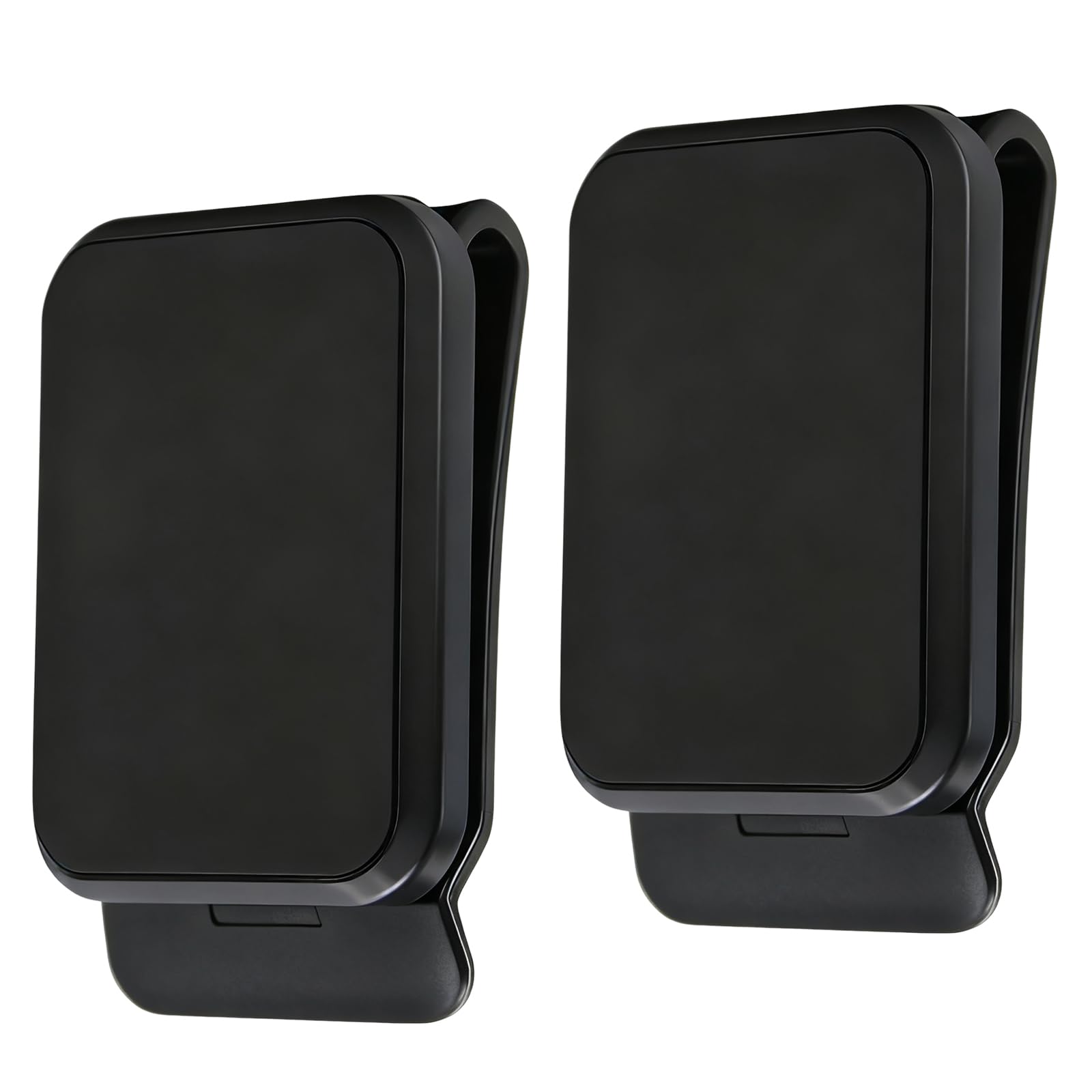 Xuoxeji Magnetic Belt Clip Tool Holder for Belt, Strong Tool Belt Magnet, Clip On Magnetic Tool Holder for Screws, Nails, Hammer – 2 Pack (Set)