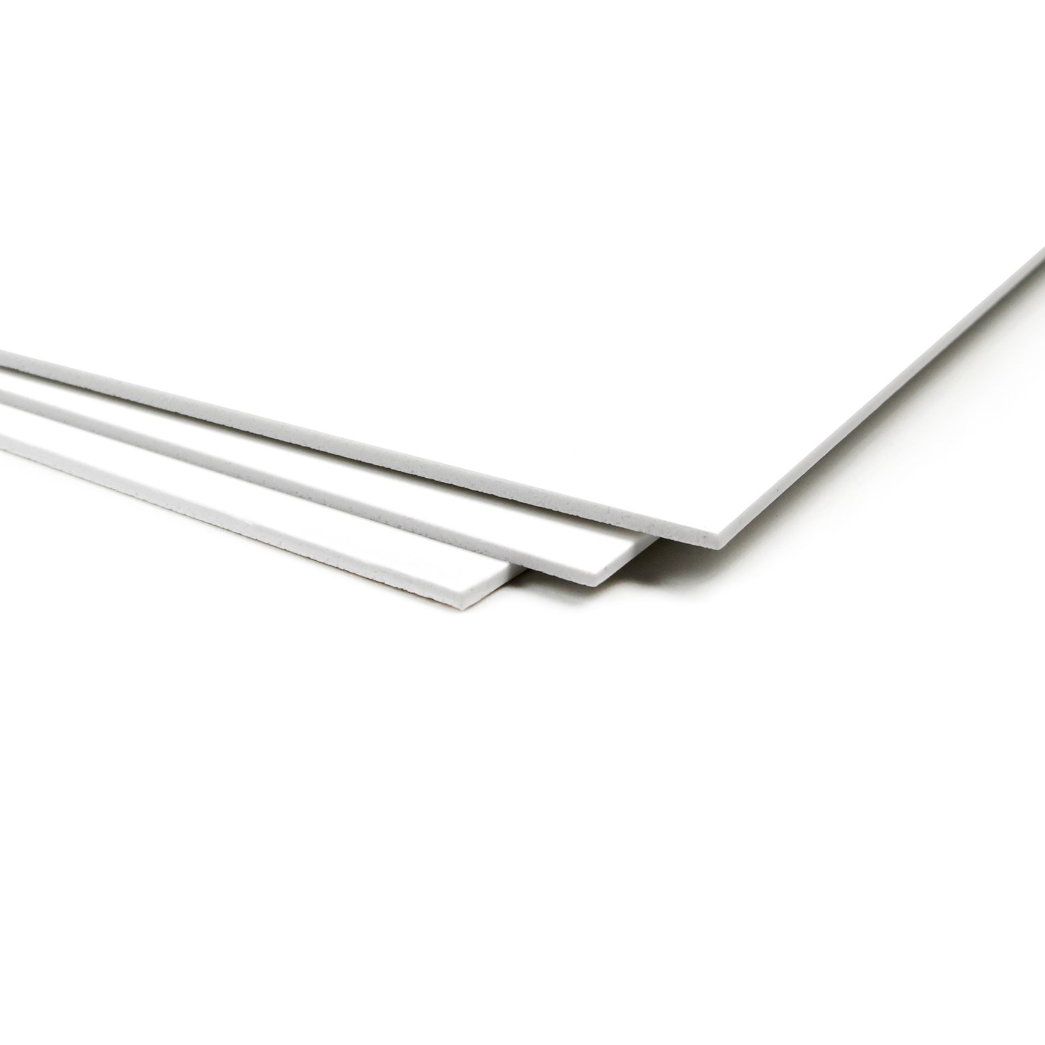 CraftTex, Bubbalux Craft Board, Arctic White, Pack of 3, Letter Size Sheets (FPBU118WH)