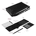 PLENTY Deluxe Leather Pocket Notebook Cover Jotter Organizer Memo Pad Holder with Calculator, 50 Pages Note Paper, Pen and Business Card Slot