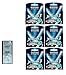 Wilkinson Sword Xtreme3, 4 Count Refill Razor Blades (Pack of 6) with FREE Loving Color trial size conditioner